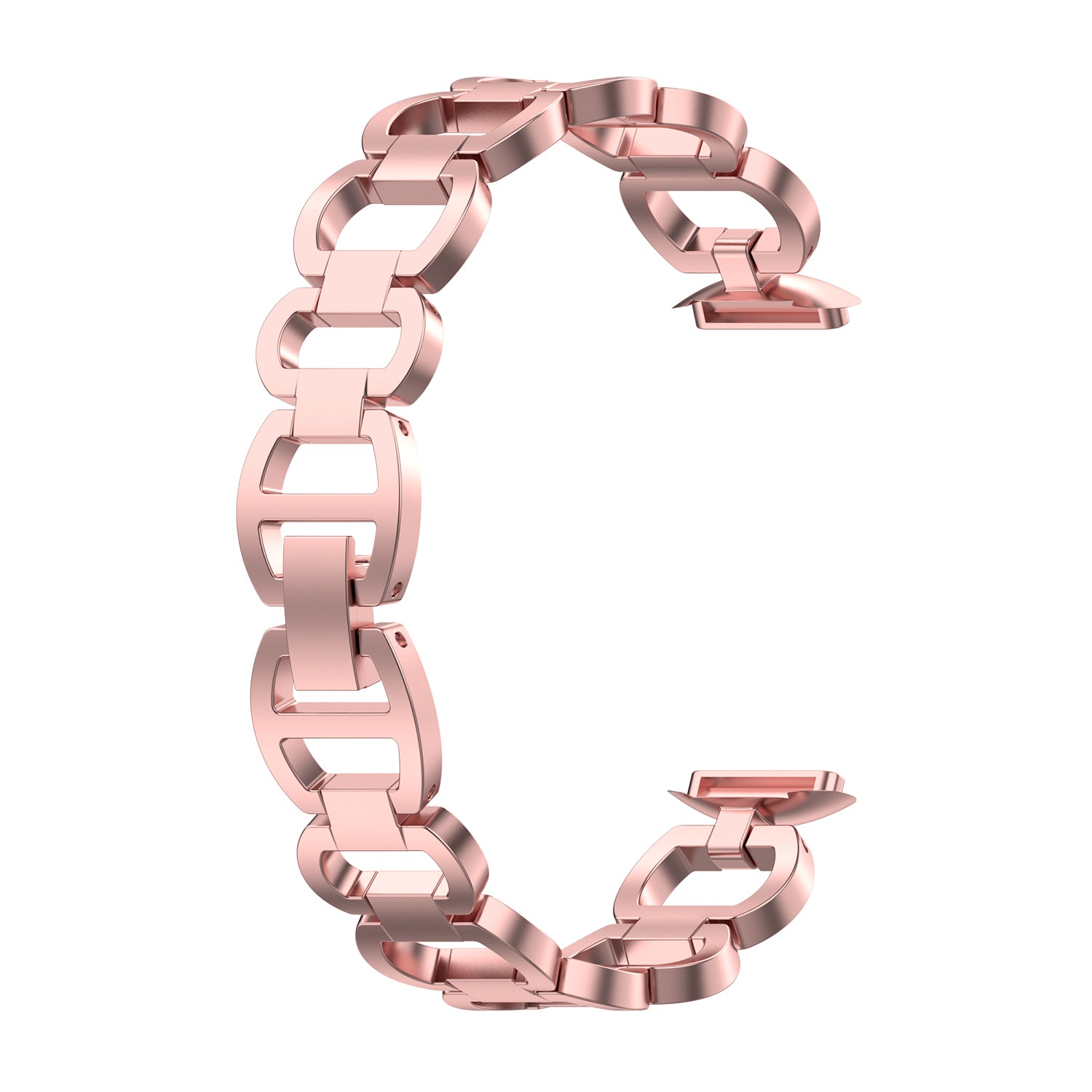 Armbåndstil rustfrit stål urrem udskiftning til Fitbit Luxe Special Edition Armbåndstil rustfrit stål urrem udskiftning til Fitbit Luxe Special Edition